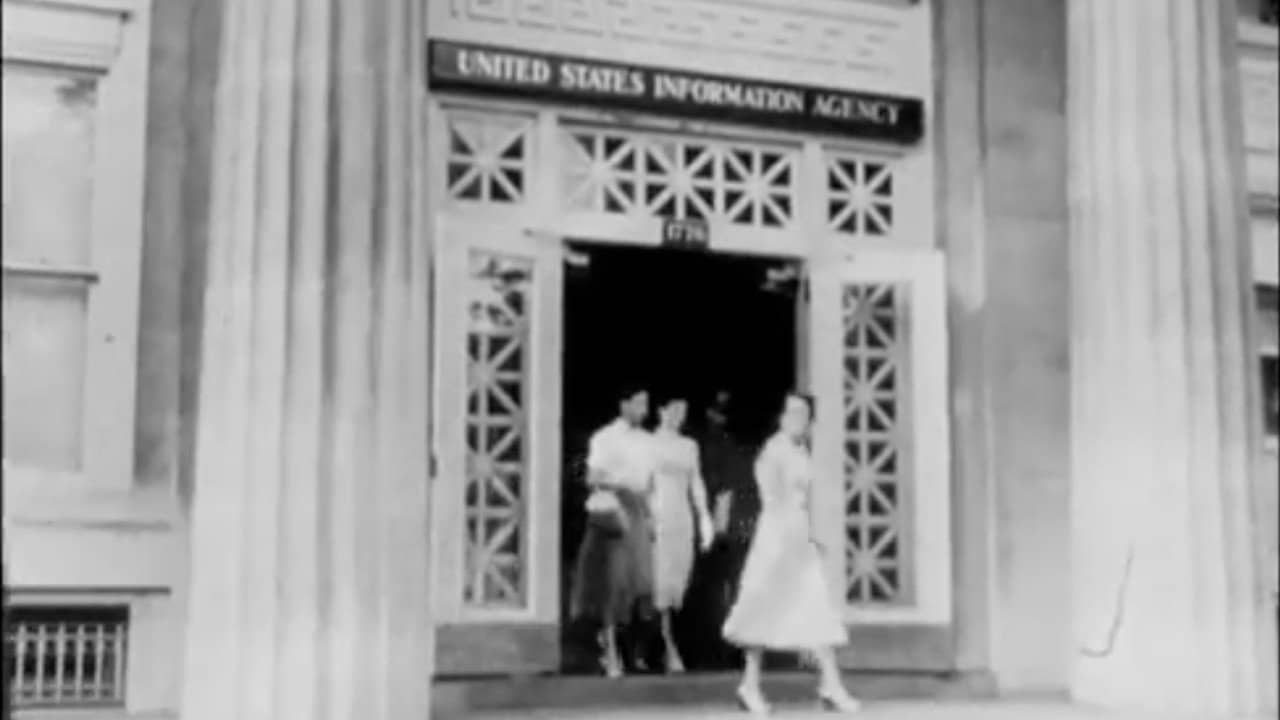 America Presents America backdrop