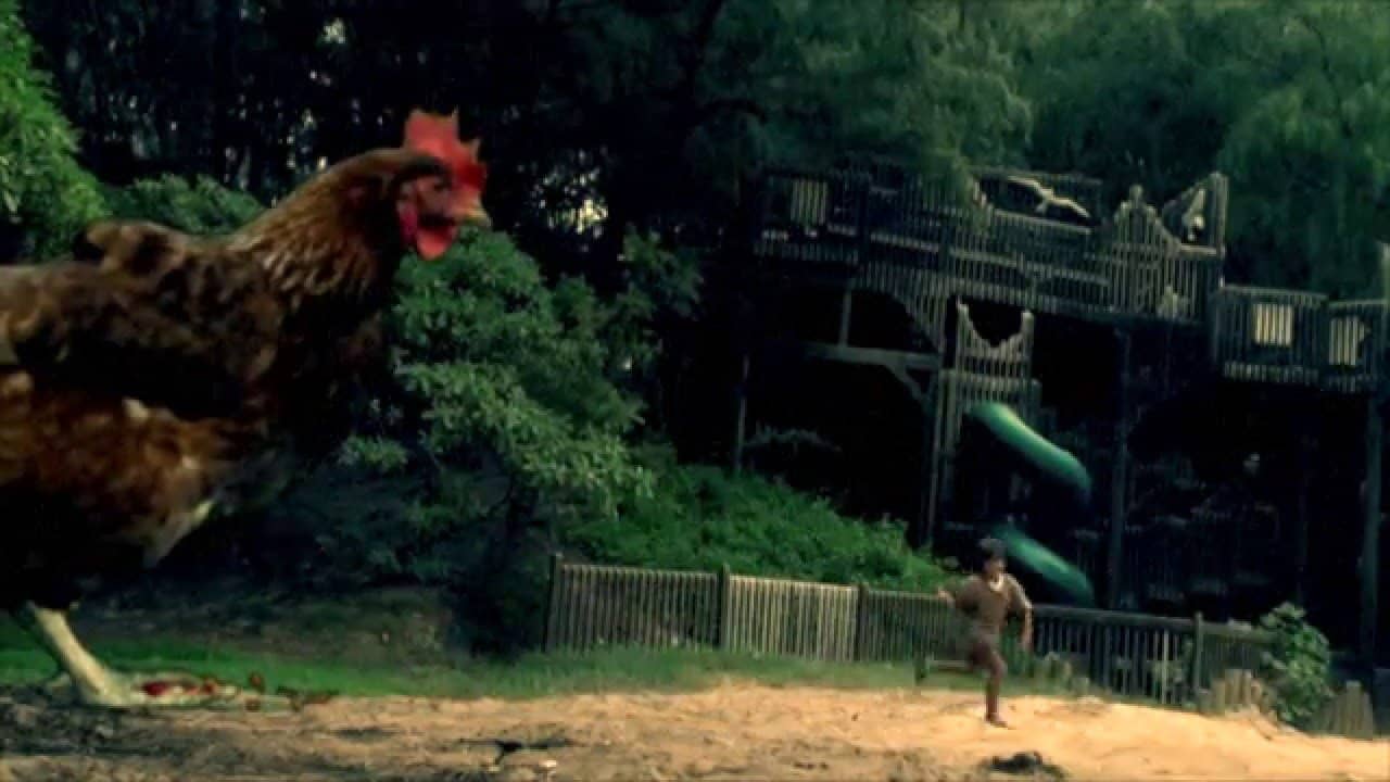 Chicken Park backdrop