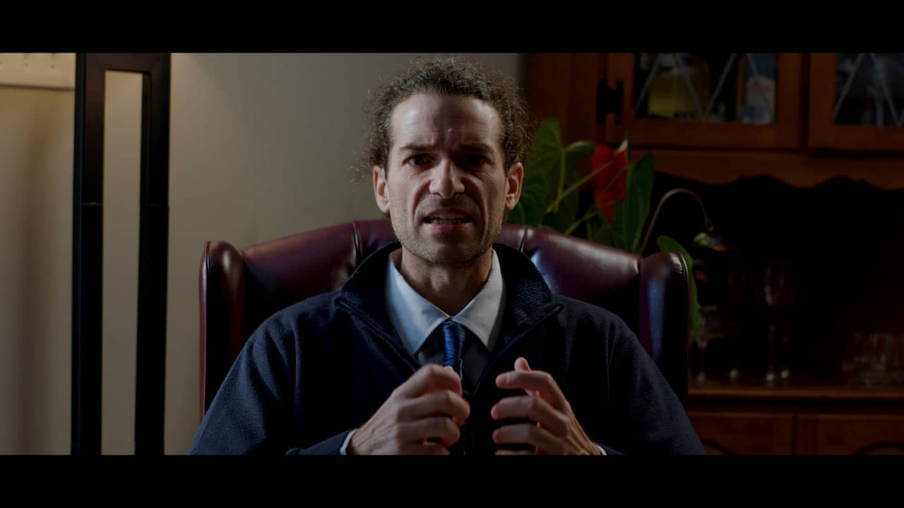 Portrait of an Apologetic Man backdrop