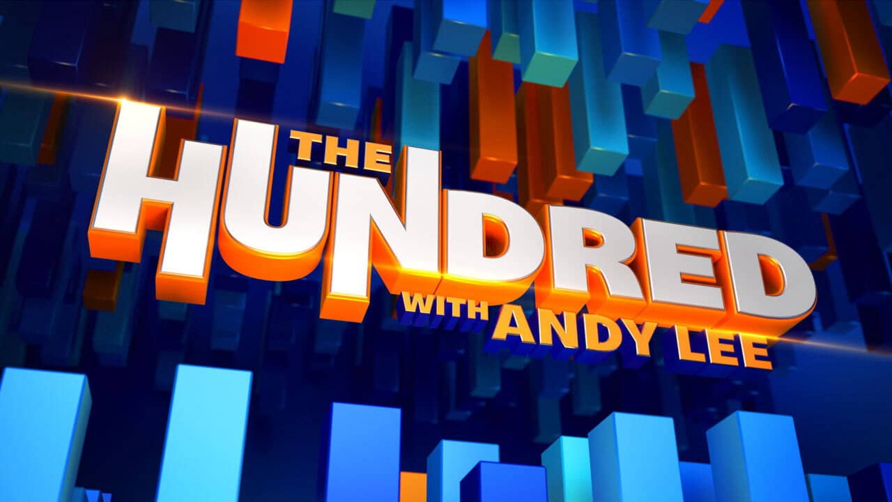 The Hundred with Andy Lee backdrop