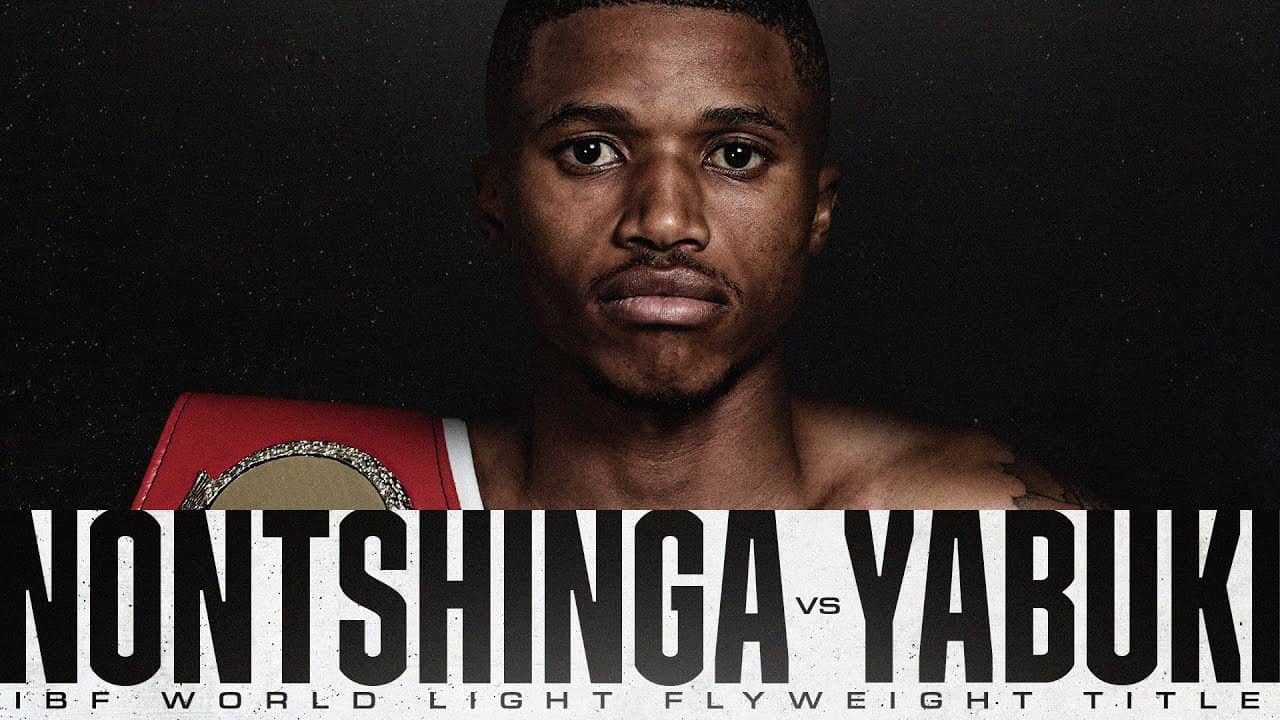 Sivenathi Nontshinga vs. Masamichi Yabuki backdrop