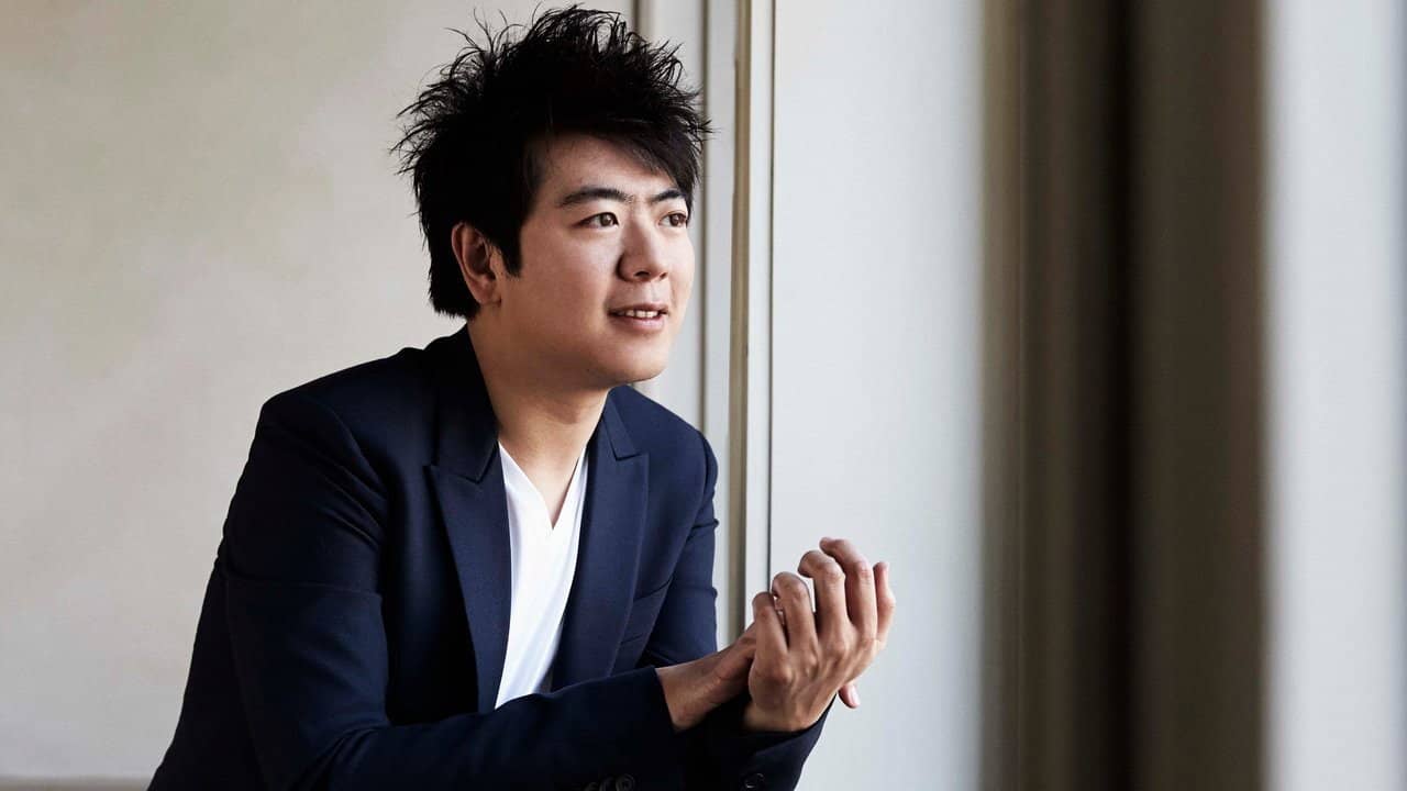 Lang Lang at the Royal Albert Hall backdrop