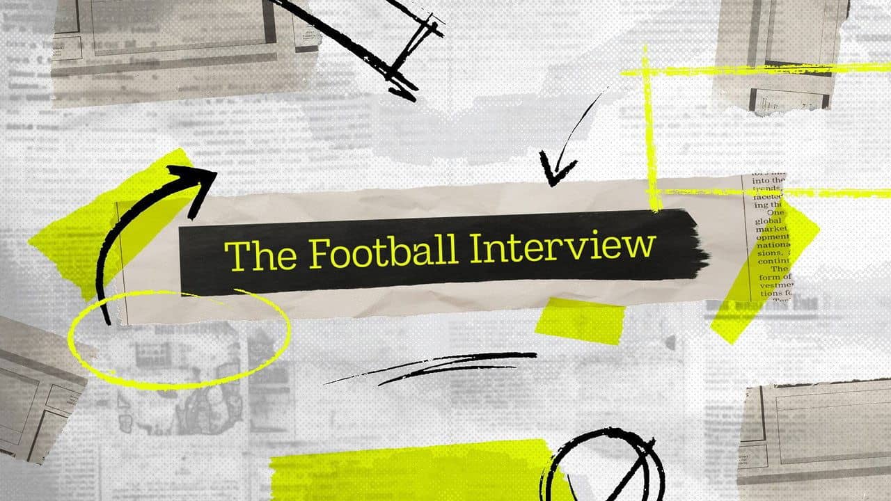 The Football Interview backdrop