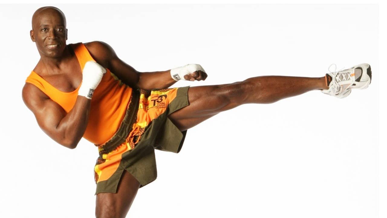 Billy Blanks' Tae Bo: Gold backdrop