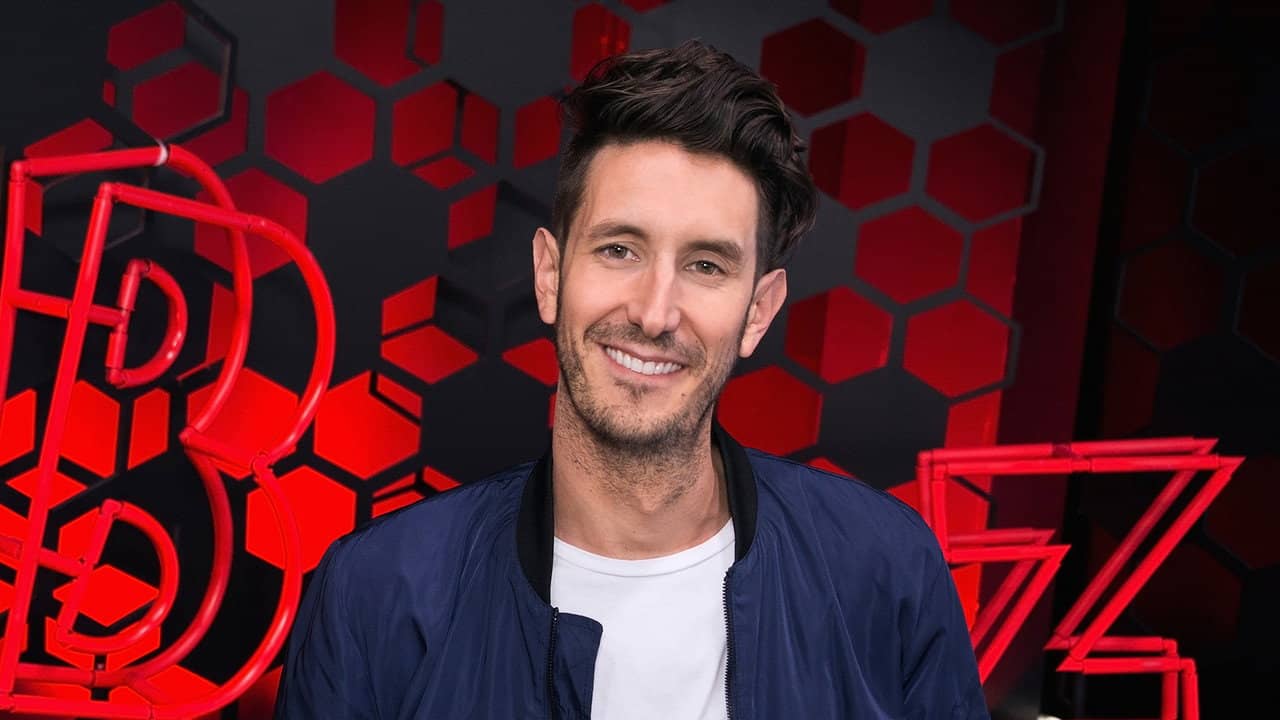Buzz backdrop
