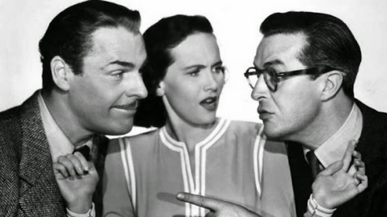 The Trouble with Women backdrop