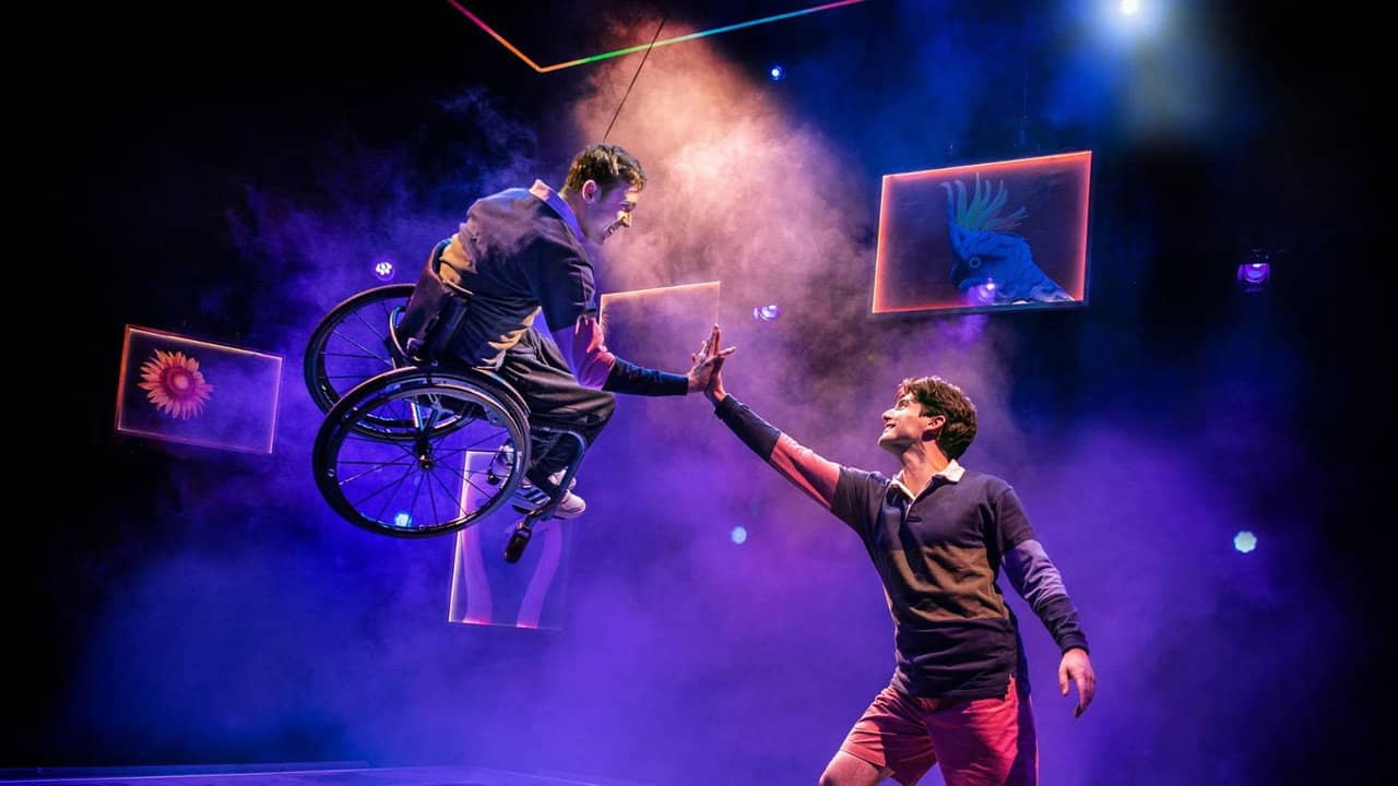 National Theatre Live: The Little Big Things backdrop