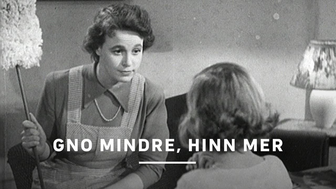 Gno mindre, hinn mer backdrop