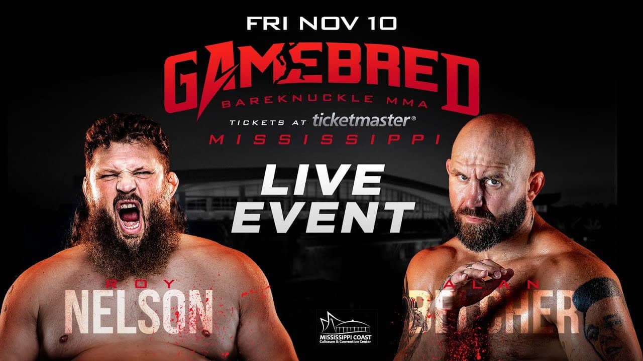 Gamebred Fighting Championship 6: Nelson vs. Belcher backdrop