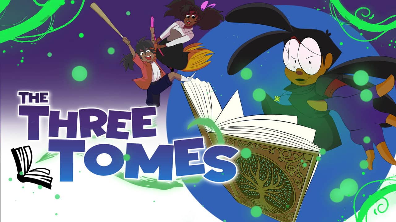 The Three Tomes backdrop