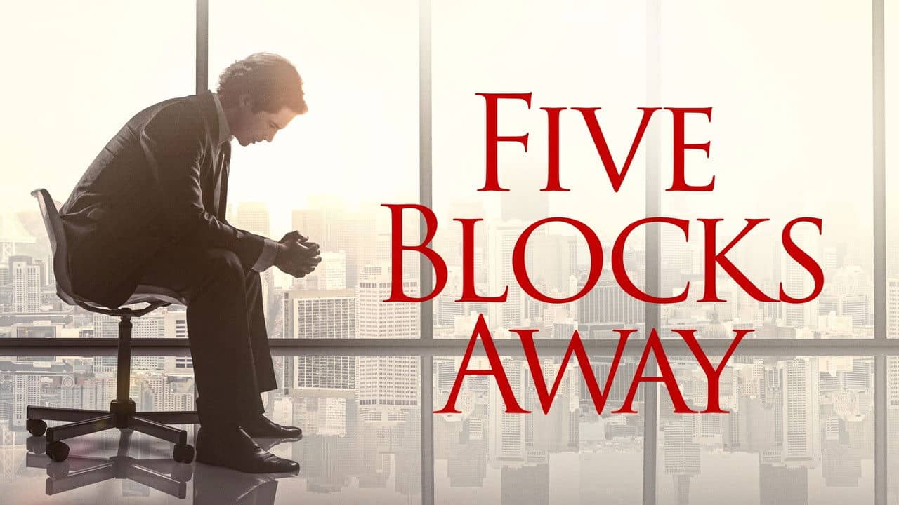 Five Blocks Away backdrop