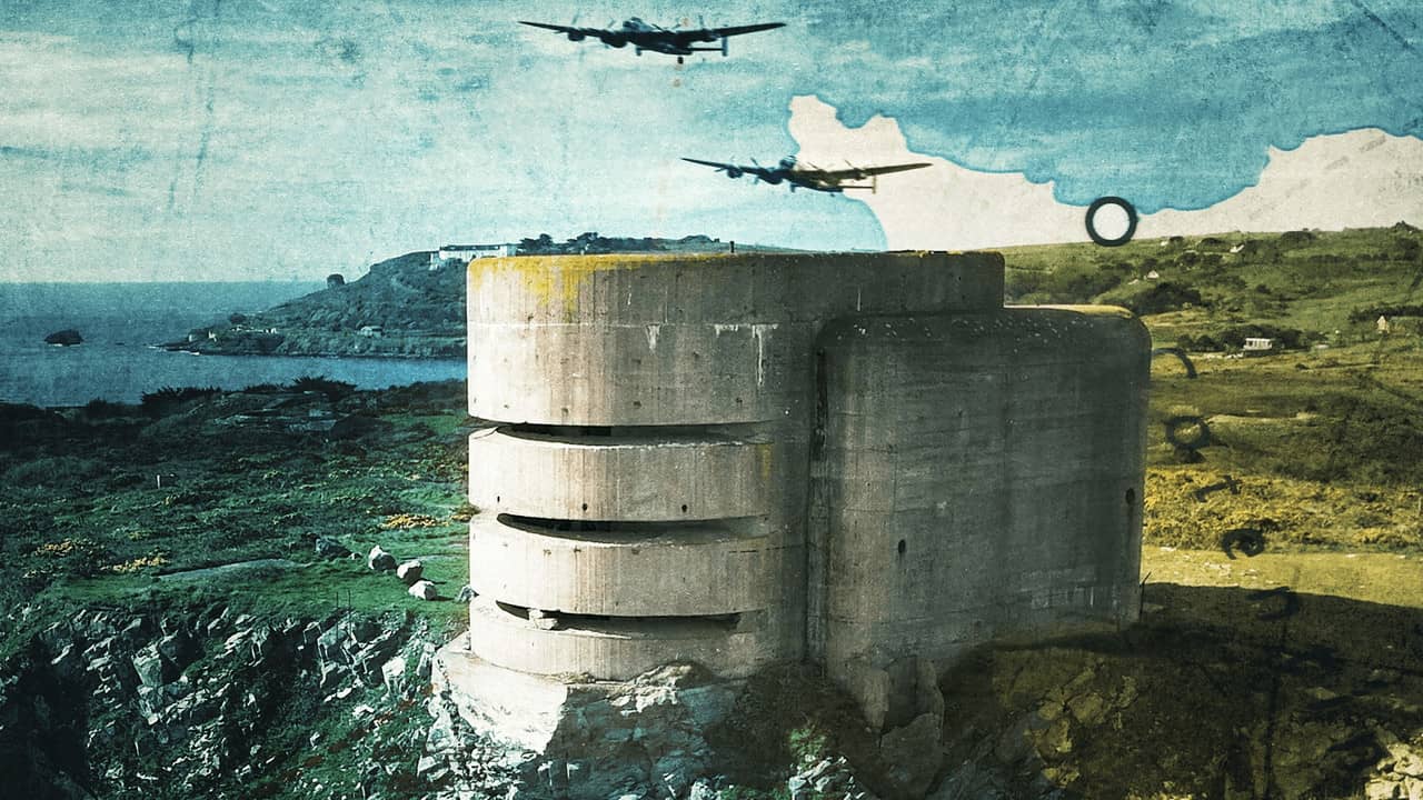 Hitler's British Island backdrop
