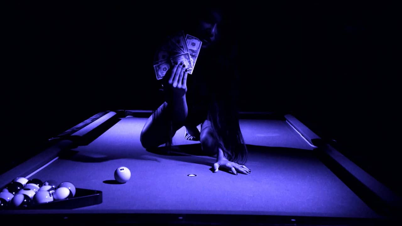 Billiard Girls 2 backdrop