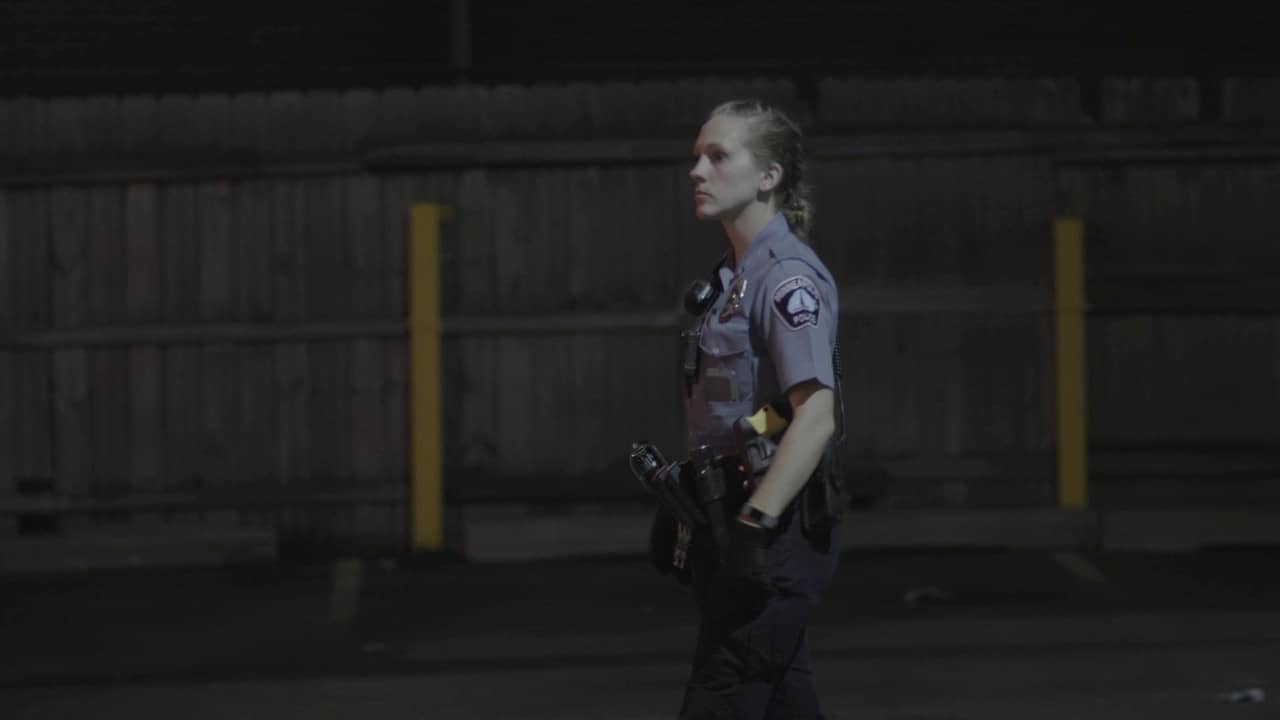 Women in Blue backdrop