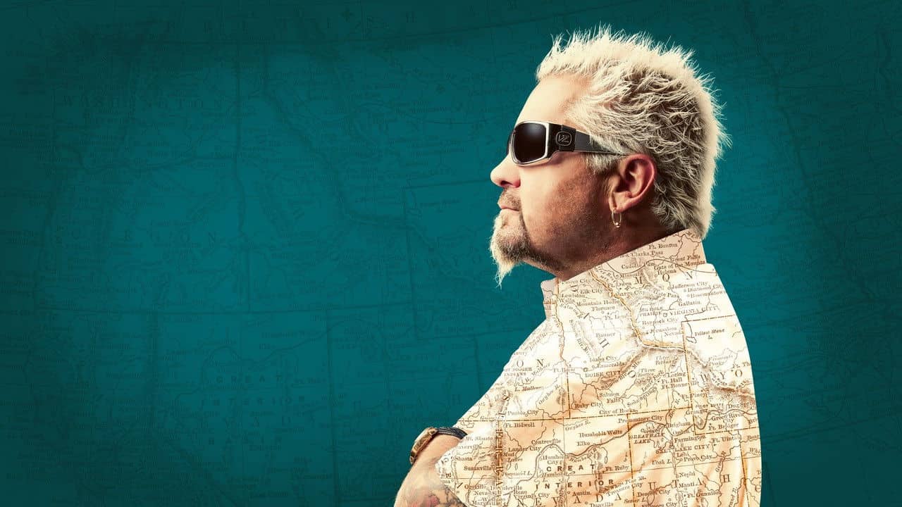 Diners, Drive-Ins and Dives backdrop