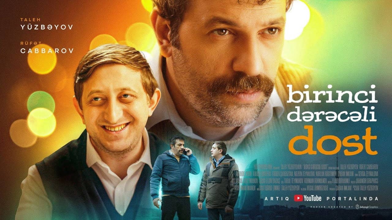 Birinci dərəcəli dost backdrop