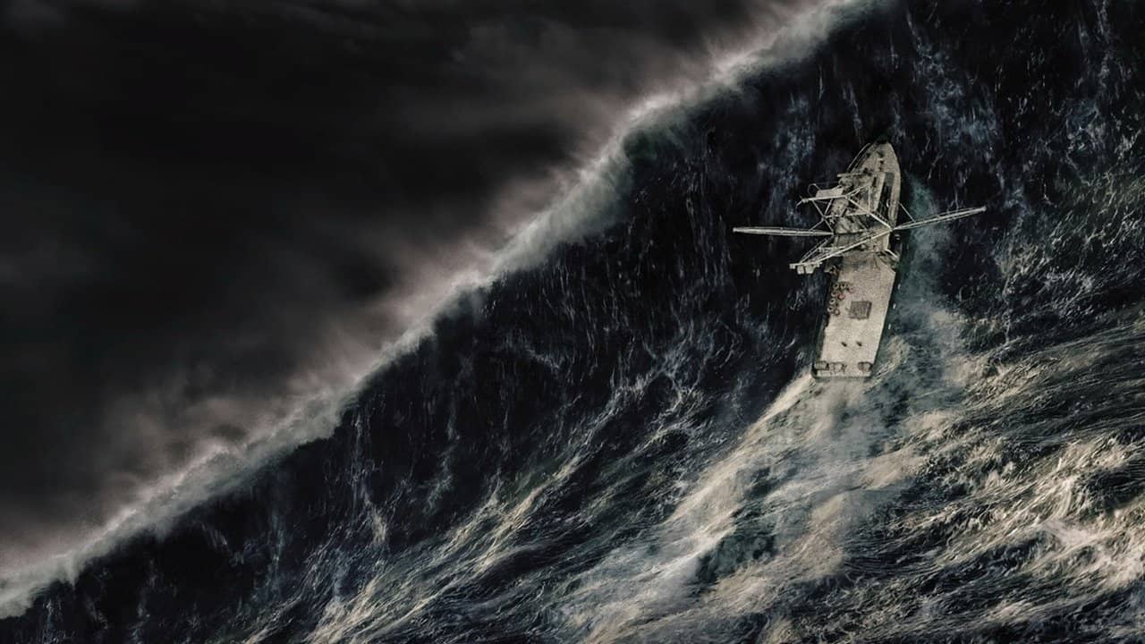 The Perfect Storm backdrop