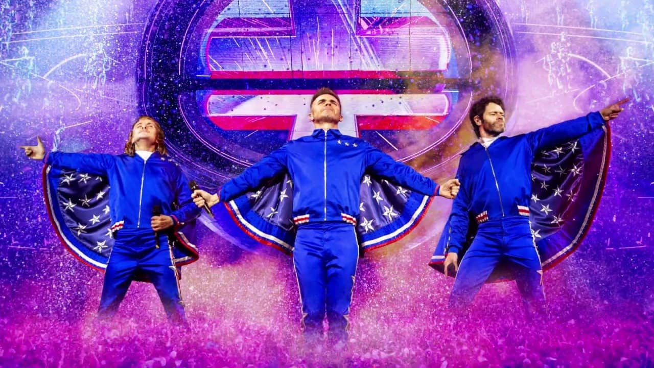 Take That: Odyssey - Greatest Hits Live backdrop
