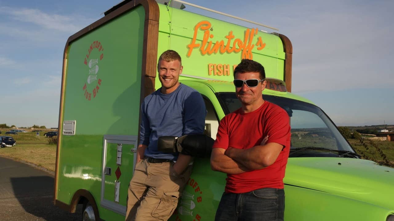 Flintoff: Lord of the Fries backdrop