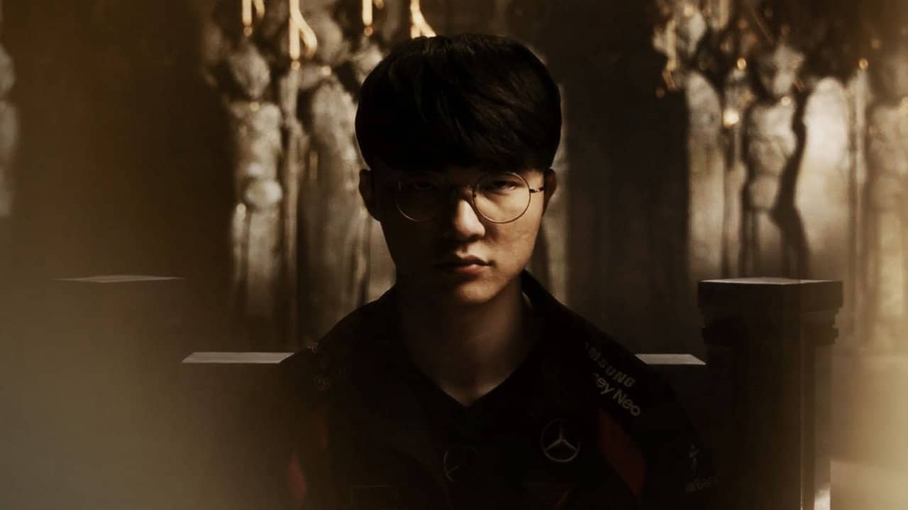 Hall of Legends: Faker backdrop