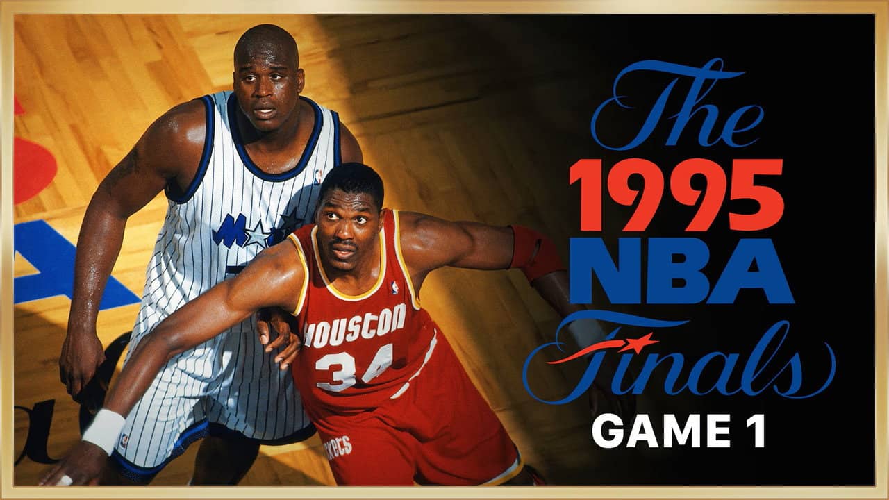 The 1995 NBA Finals backdrop