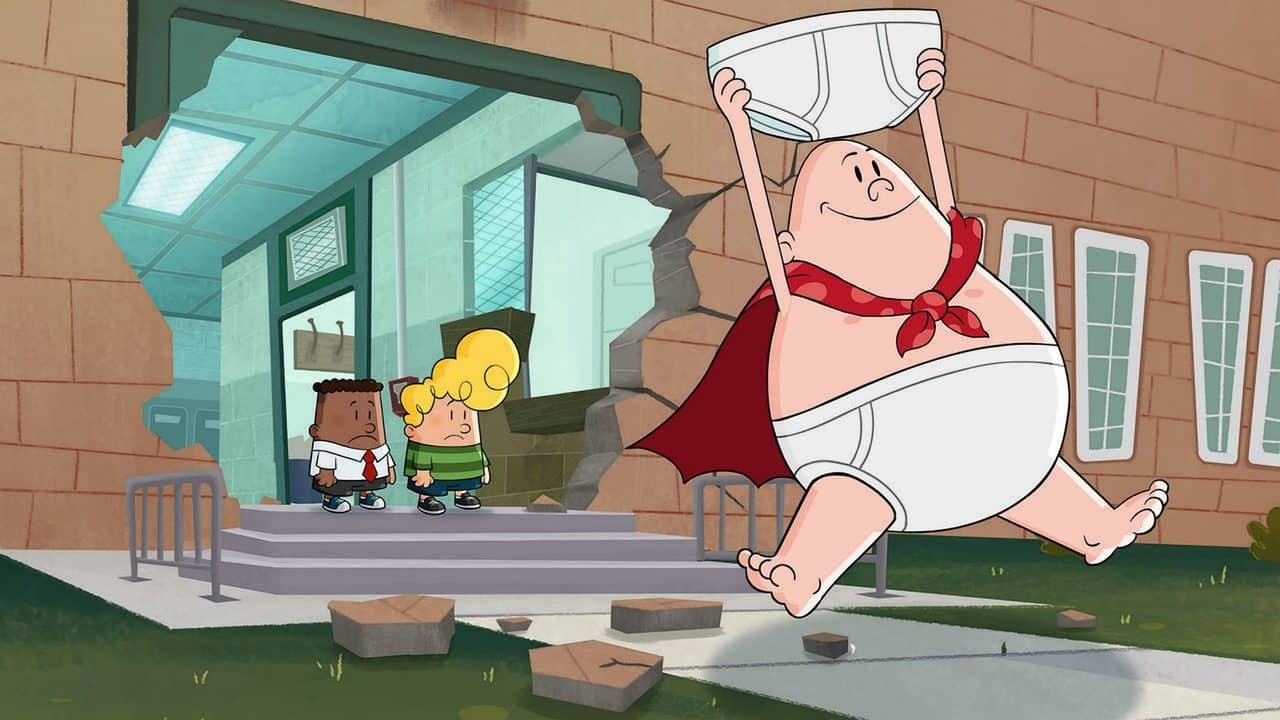 The Epic Tales of Captain Underpants backdrop