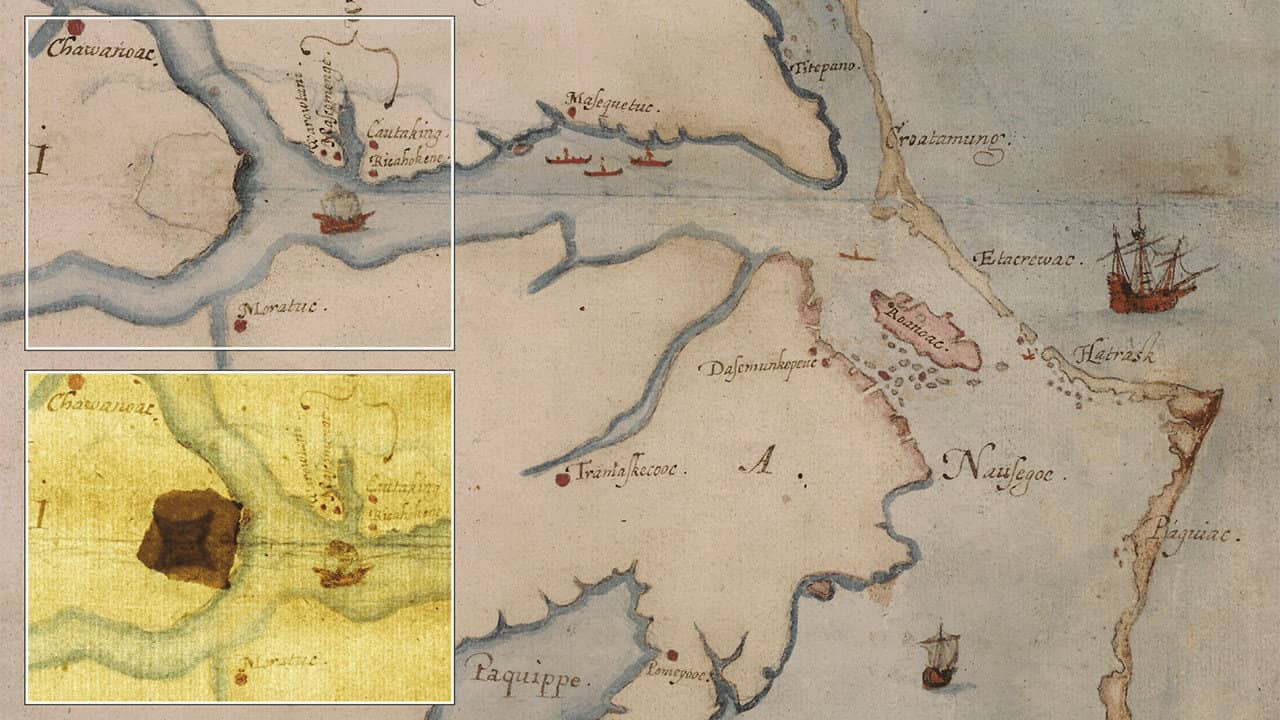 Roanoke: Search for the Lost Colony backdrop