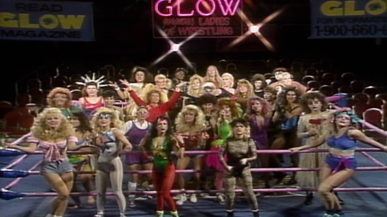 The Very Best of Glow Vol 2 backdrop