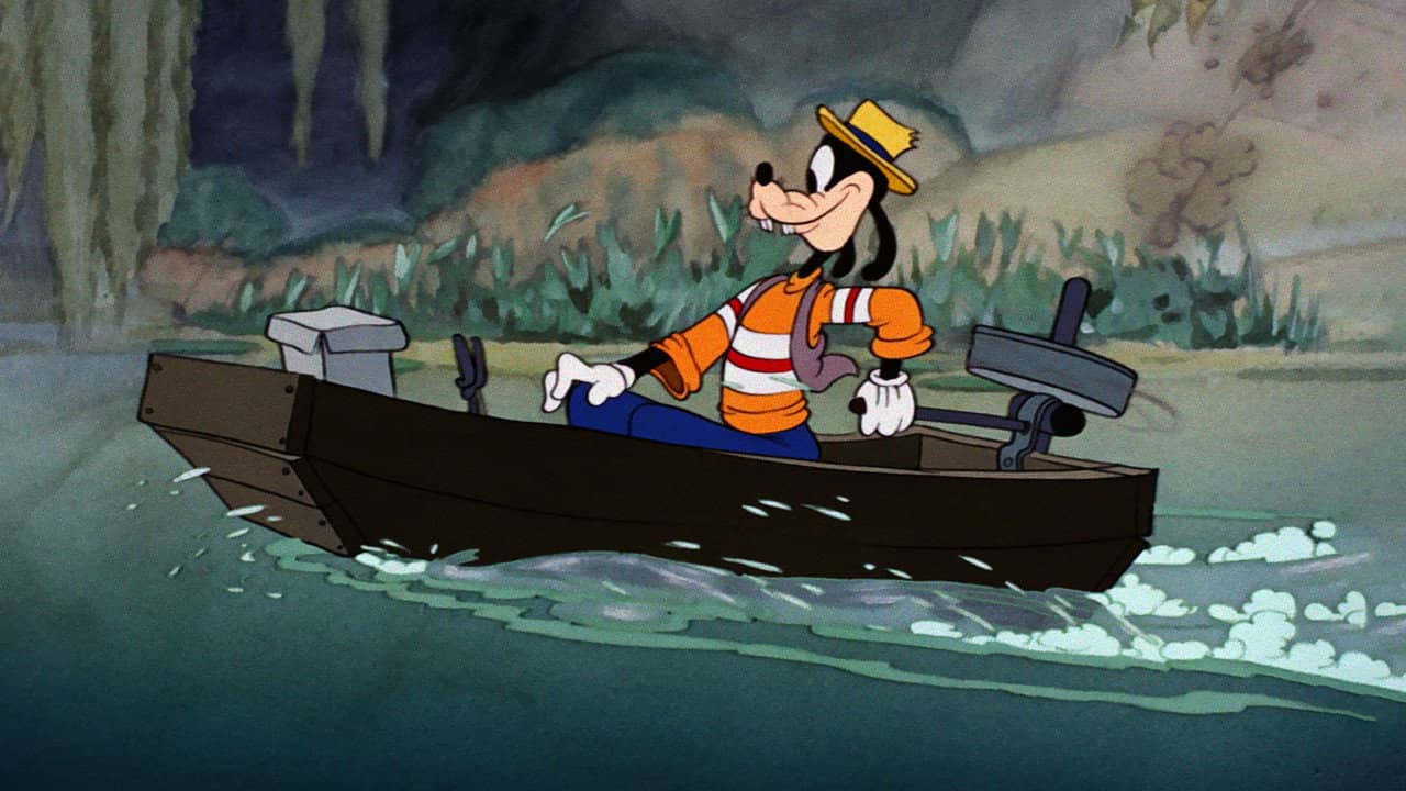 Goofy and Wilbur backdrop