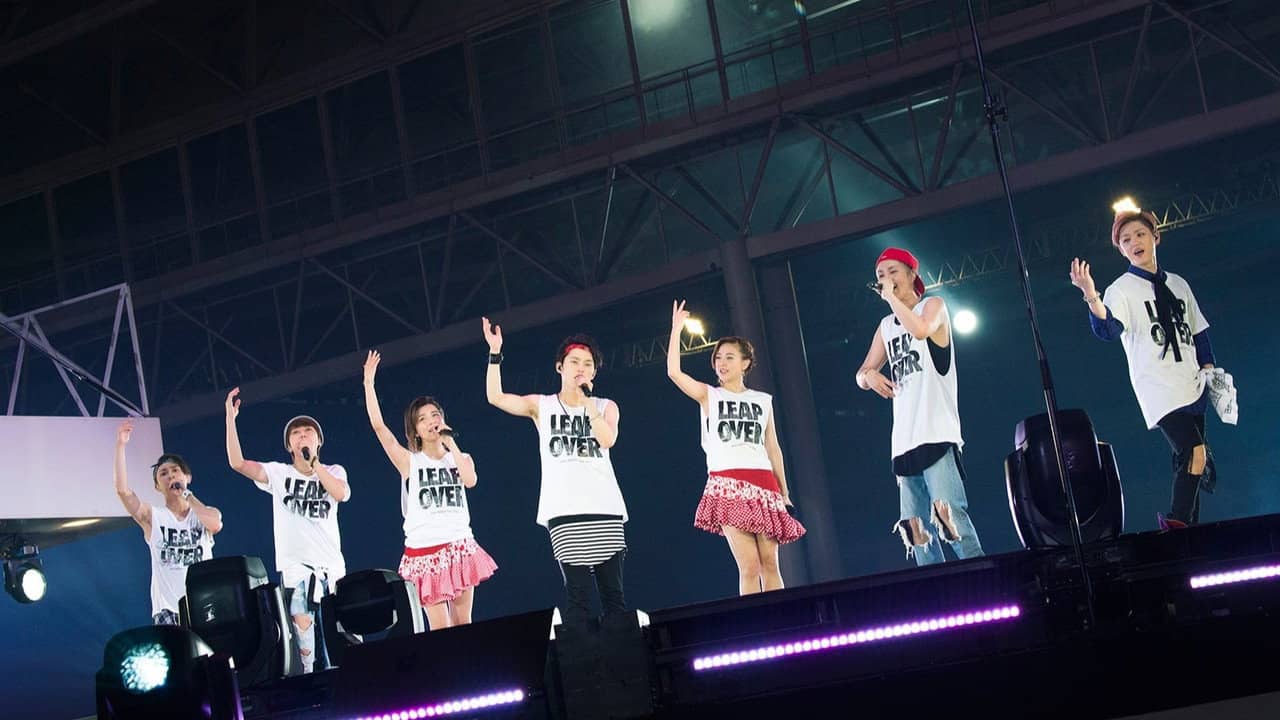 AAA ARENA TOUR 2016 - LEAP OVER - backdrop