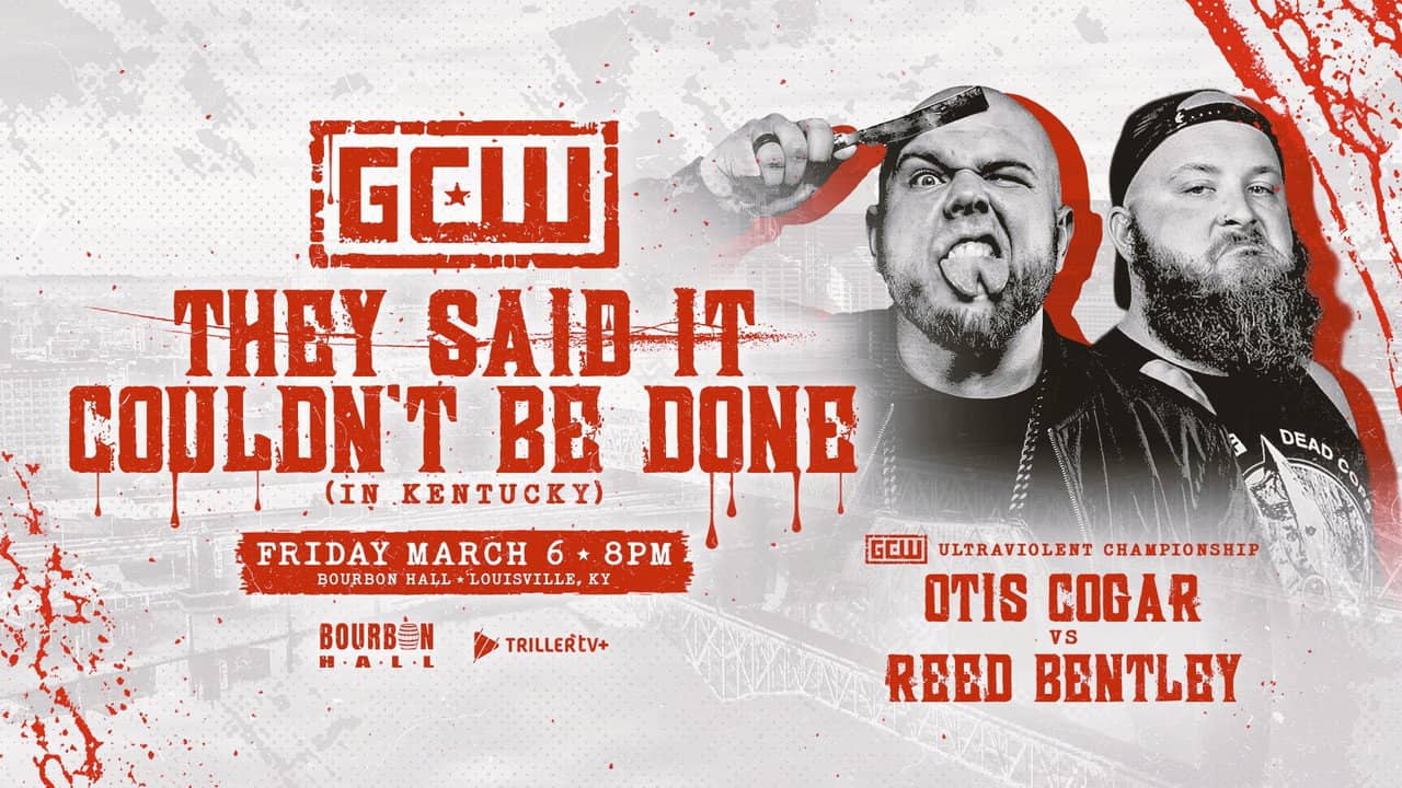 GCW They Said It Couldn't Be Done (In Kentucky) backdrop