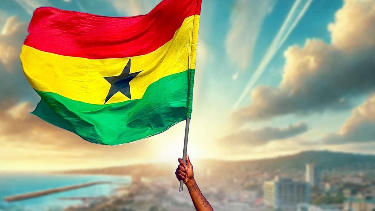Ghana Here I Am backdrop