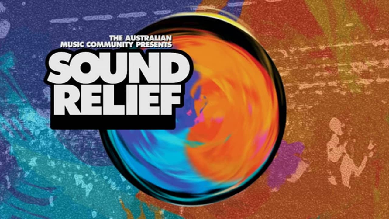 Sound Relief - MCG backdrop