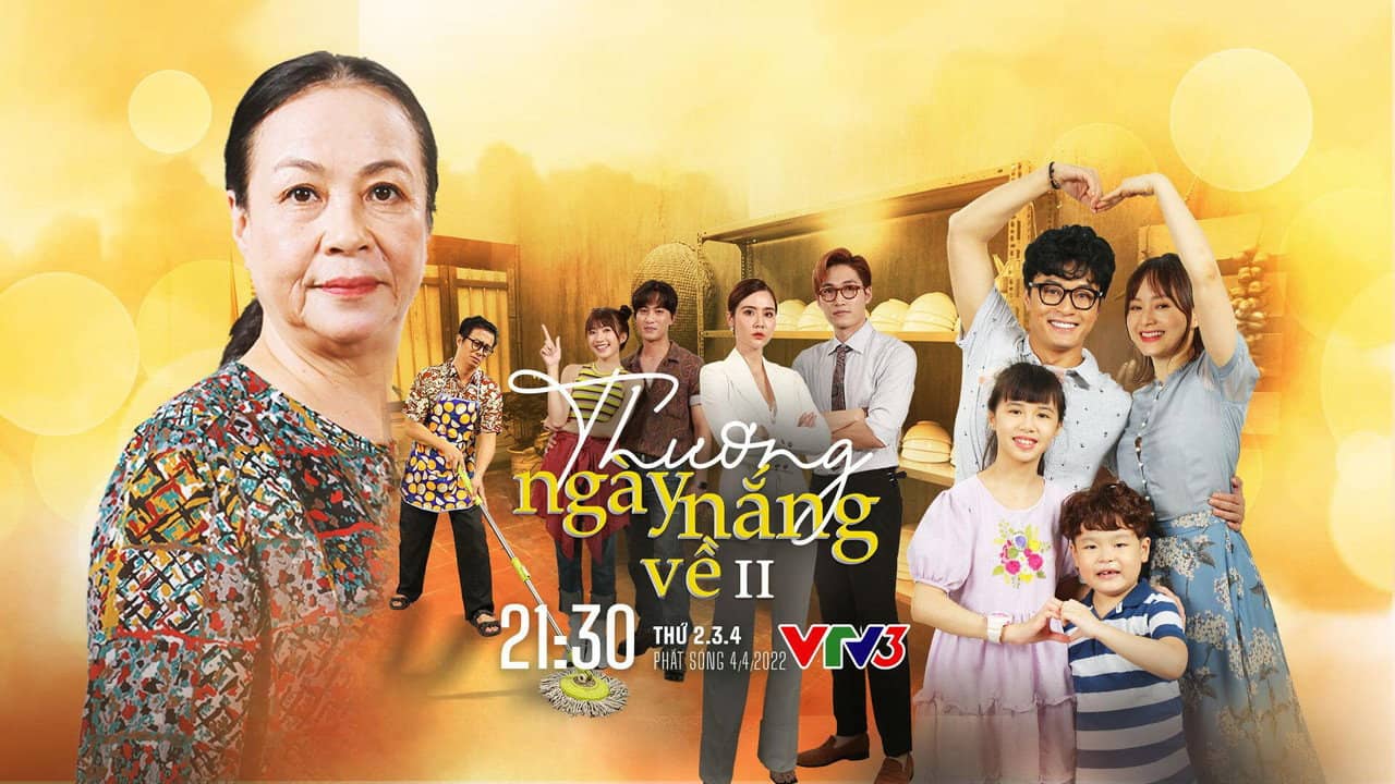 Thương ngày nắng về backdrop