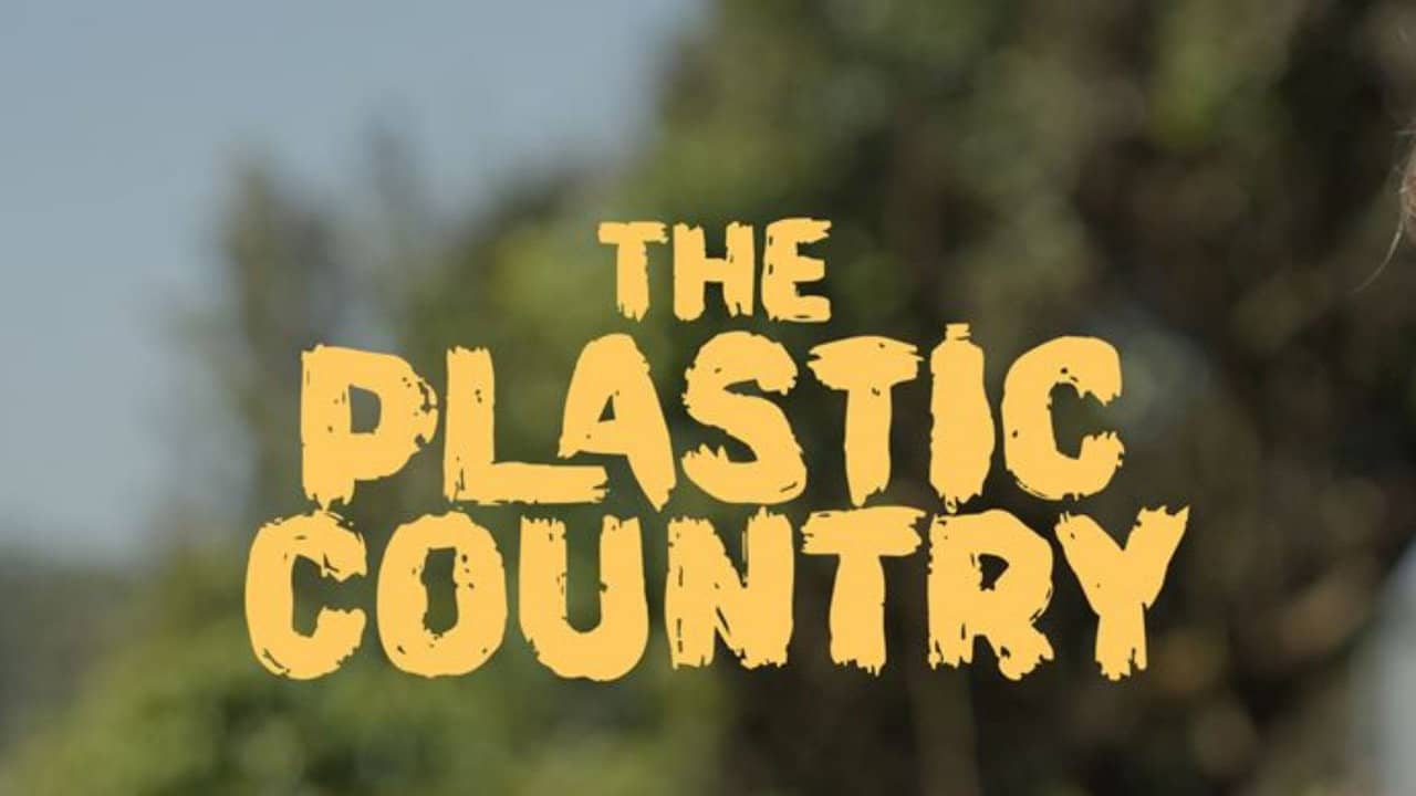 The Plastic Country backdrop