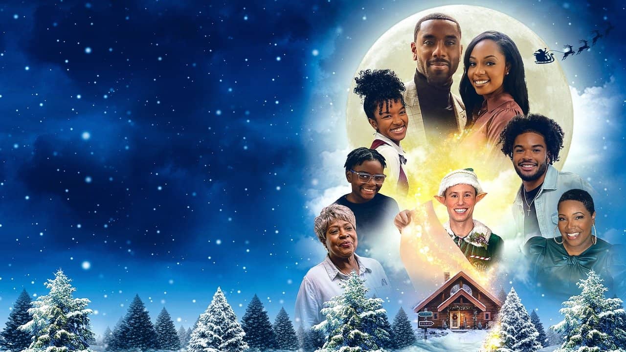 A Family Matters Christmas backdrop
