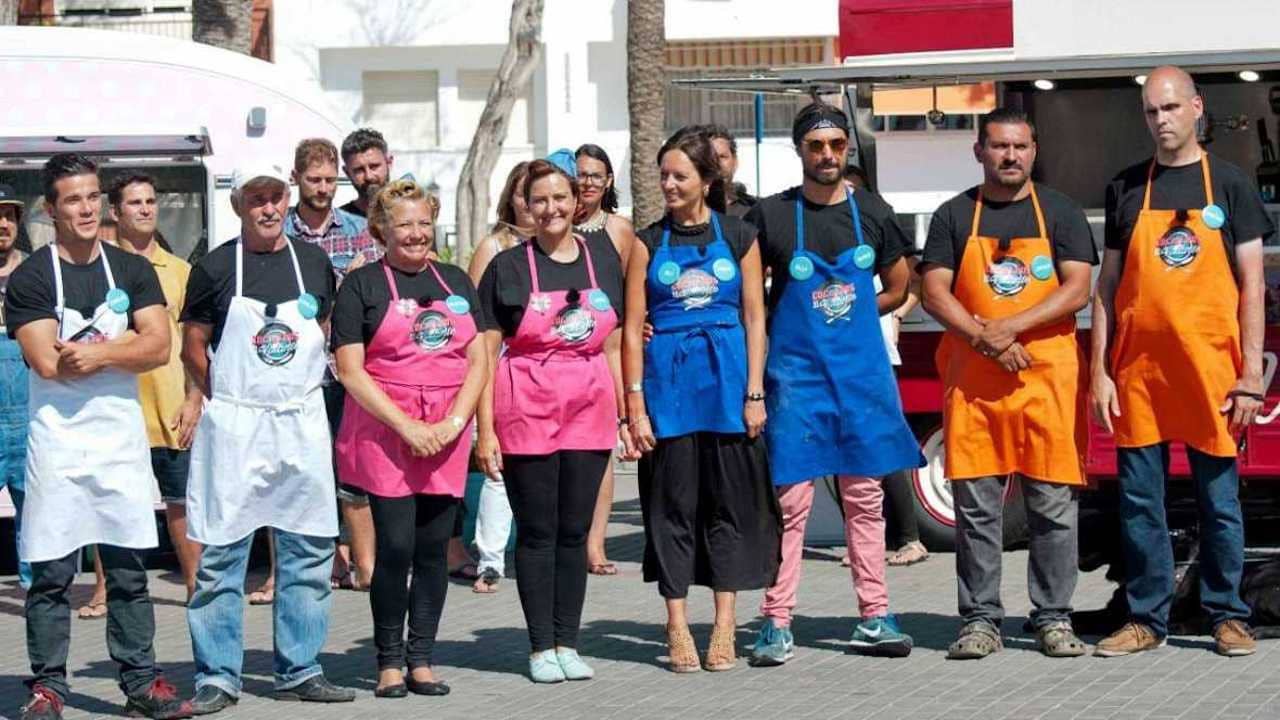 Cocineros al volante backdrop