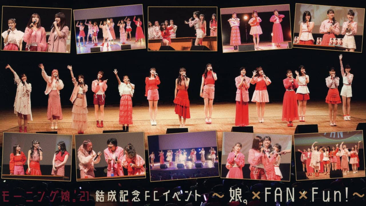 Morning Musume.'21 Kessei Kinen FC Event ~Musume×FAN×Fun!~ backdrop