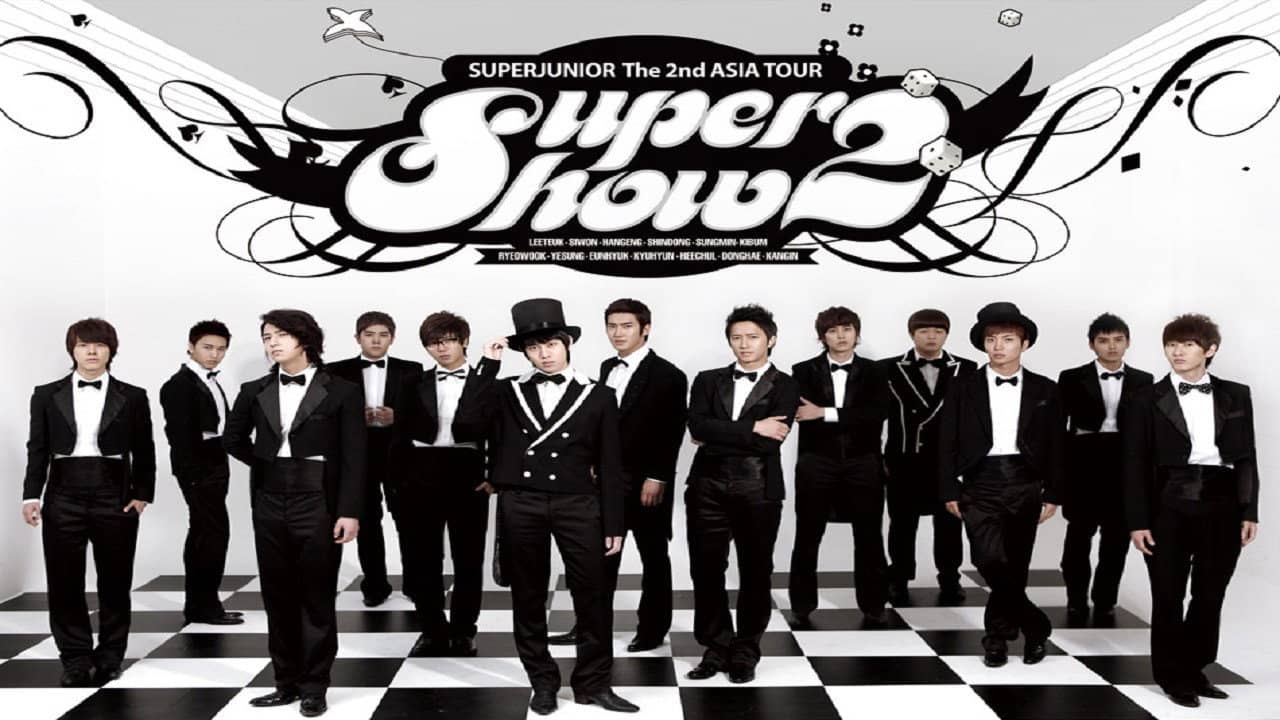 Super Junior World Tour - Super Show 2 backdrop