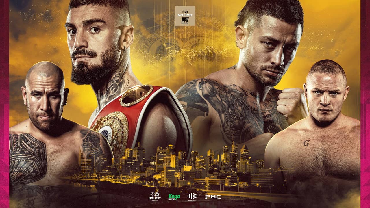 Lewis Crocker vs. Liam Paro backdrop