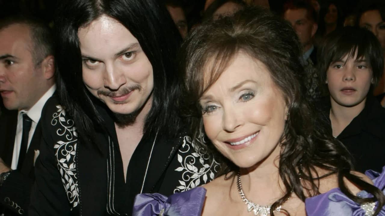 Jack White & Loretta Lynn Remembering Van Lear Rose backdrop