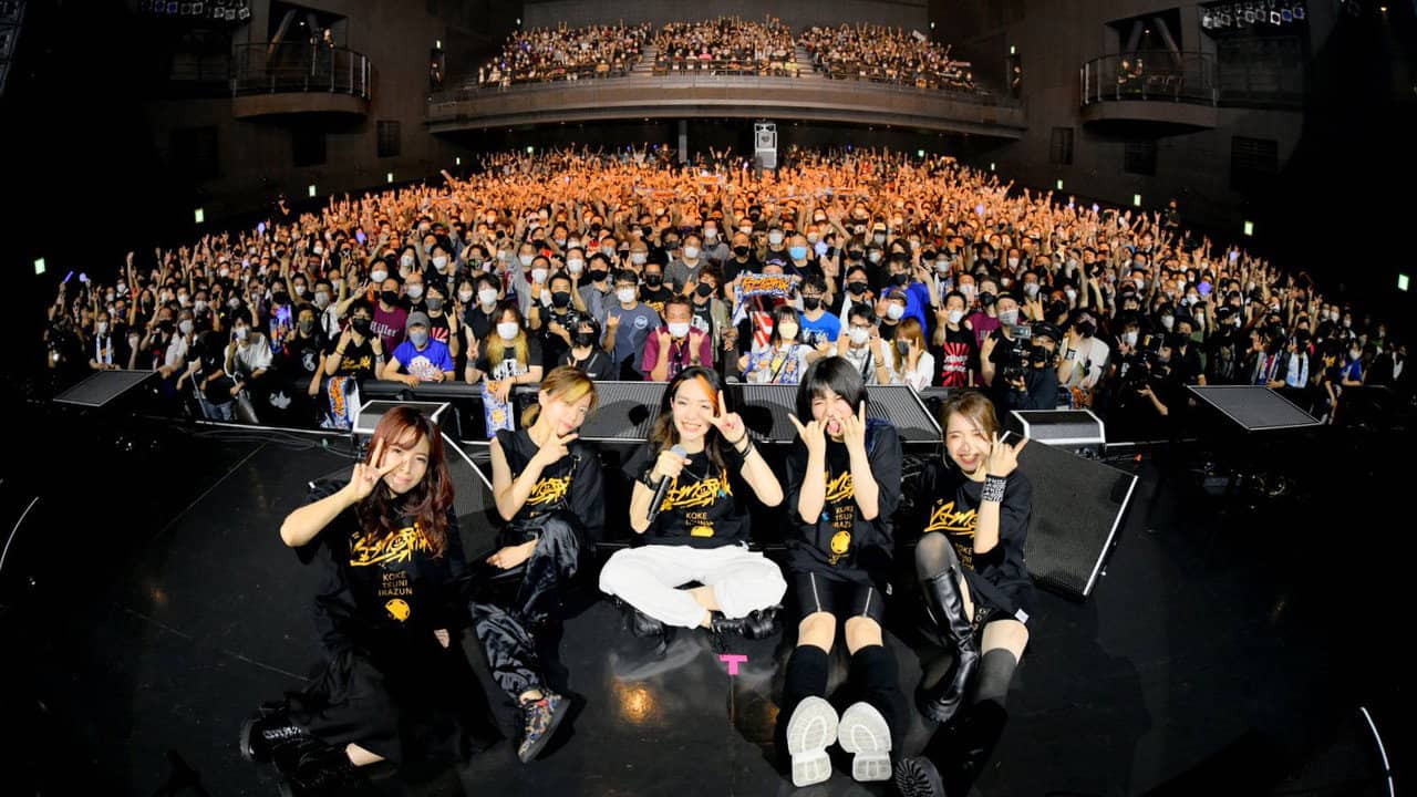 NEMOPHILA Zepp Tour 2022 虎穴に入らずんば虎子を得ず ＠Zepp Osaka Bayside backdrop