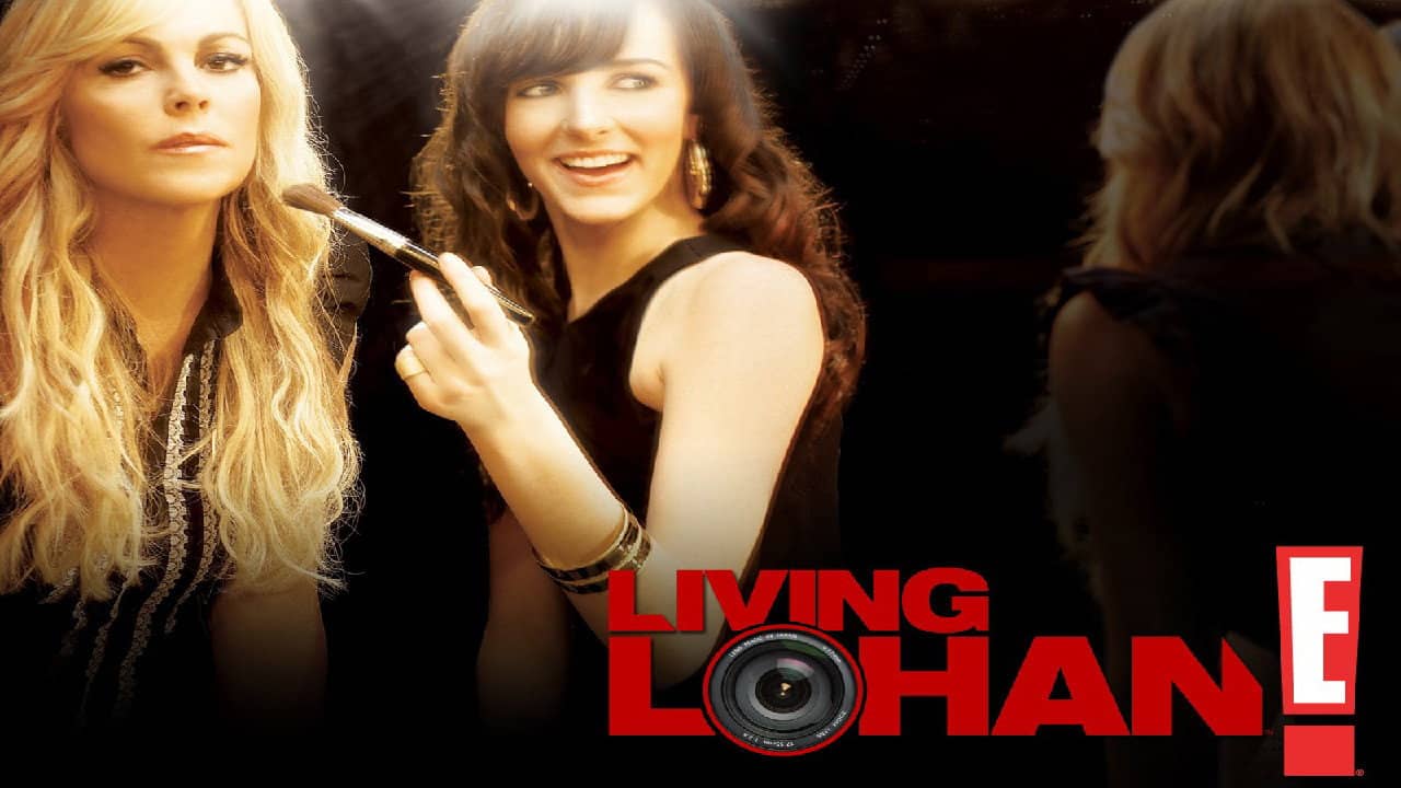 Living Lohan backdrop