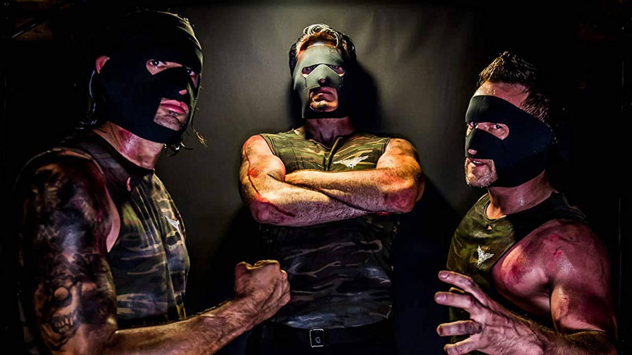 The Dark Military backdrop