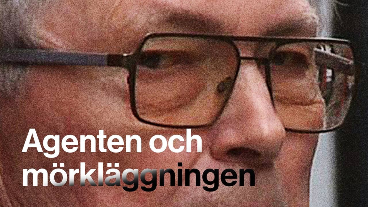 Agenten och mörkläggningen backdrop