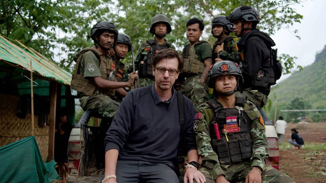 Ruben en de verborgen strijd van Myanmar backdrop
