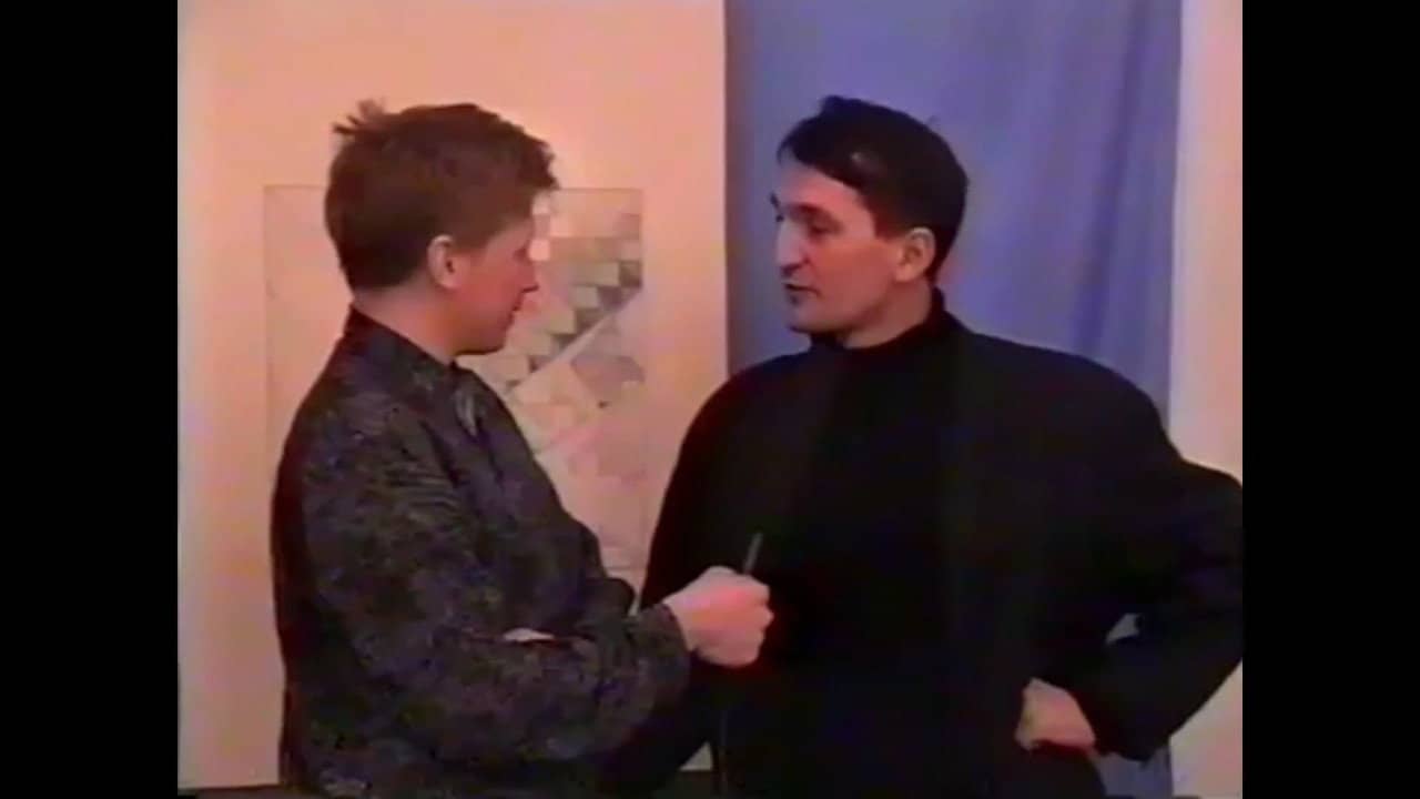 Vladislav Mamyshev-Monroe. Three interviews. 1994 backdrop