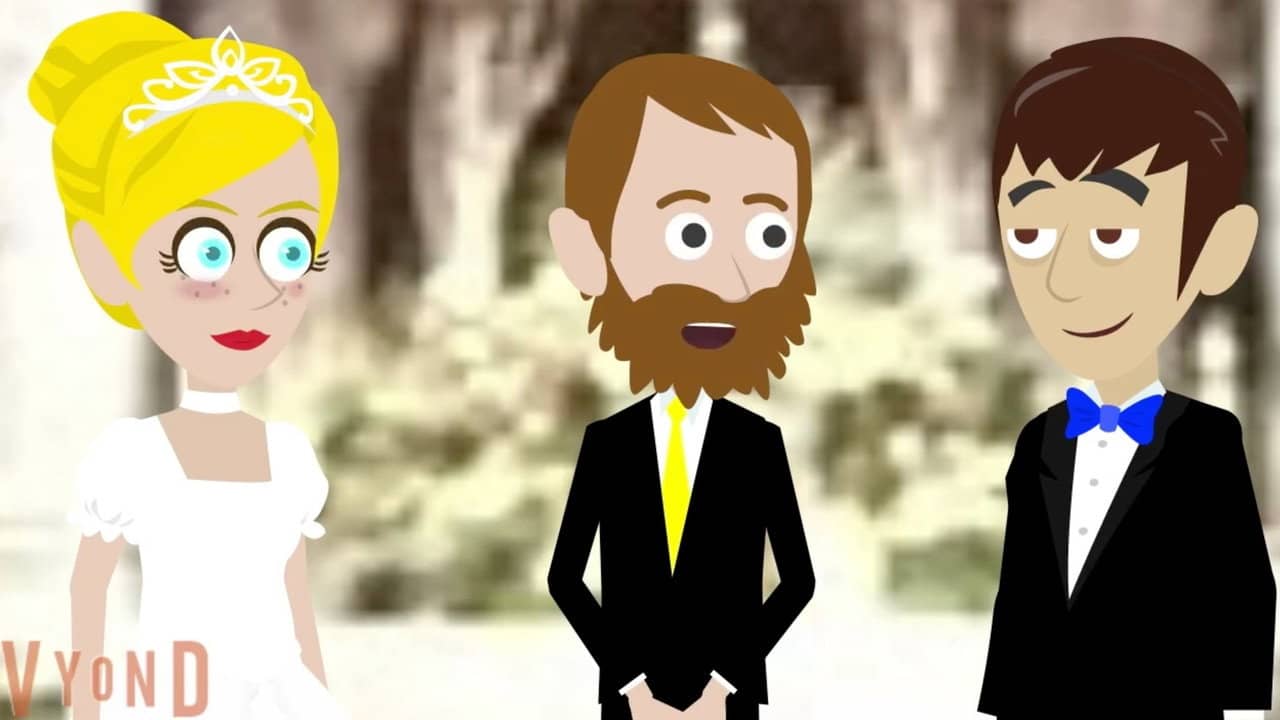 I Now Pronounce You Retro & Ellie backdrop