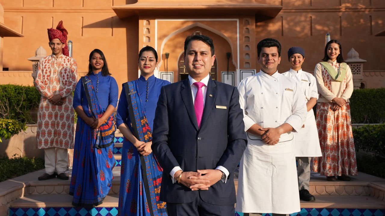 Grand Indian Hotel backdrop