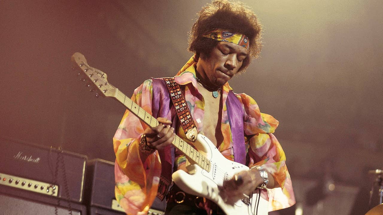 Jimi Hendrix: Room Full of Hendrix backdrop